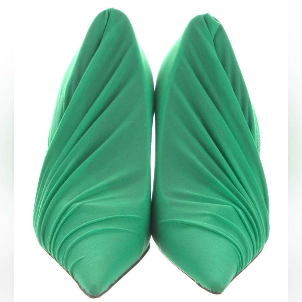 Balenciaga green mesh pumps size 36 worn a couple of times